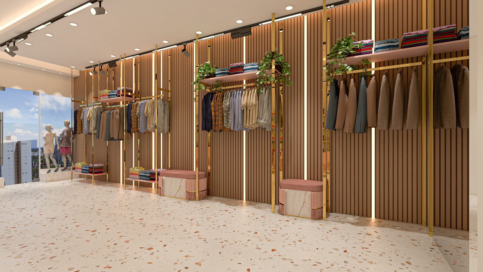 STREE LADIES WEAR GOTA 3D VIEWS