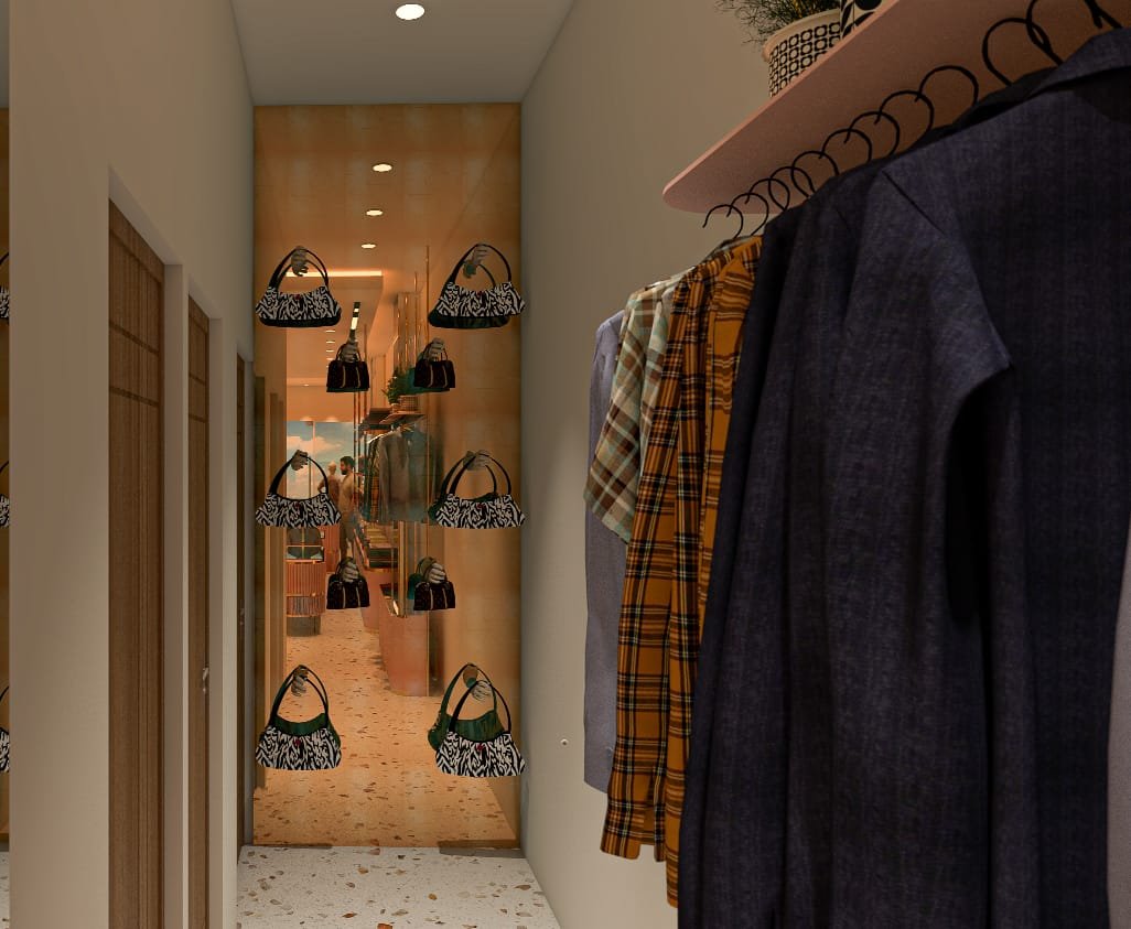 STREE LADIES WEAR GOTA 3D VIEWS