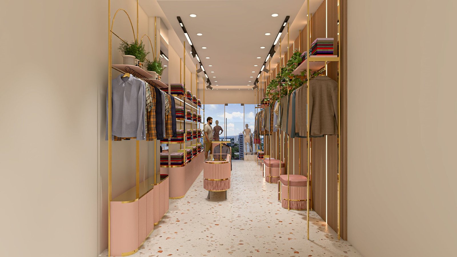 STREE LADIES WEAR GOTA 3D VIEWS